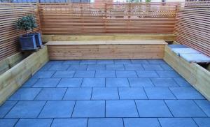 Oilcanfinish Landscaping Porcelain Paving Anthracite Tooting