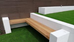 Cedar Bench Seating Oilcanfinish Landscaping
